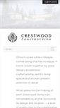 Mobile Screenshot of crestwoodconstruction.com